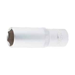 Головка торцевая удлиненная, 19 мм, 6-гранная, CrV, под квадрат 1/2', Stels