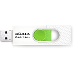 Флешка USB ADATA UV320 (AUV320-512G-RWHGN), 512Gb, USB 3.2 Gen1, R/W 100/30, белый/зеленый, фото2