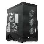 Компьютерный корпус без блока питания HSPD F711-TGbK-ARGB, Panoramic Full Tower, черный, TG, 0.7 SPCC, 4x120мм ARGB ATX, mATX, mITX 190/420/280мм 2x2.5', 2x3.5', 7xPCI 1xUSB-A 3.0, 1xUSB-C 445x235x475мм, фото18