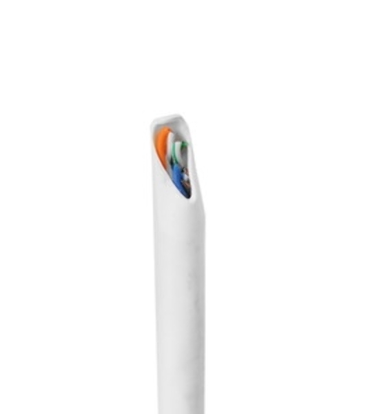 Кабель информационный Lanmaster LAN-5EUTP-PT-LSZH-WH кат.5E UTP 4 пары 24AWG LSZH внутренний 305м белый