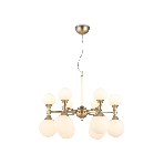 Люстра Ambrella light LH51050/12 GD/FR золото/белый матовый G9*12 max 28W D550*450, фото8