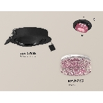 Комплект встраиваемого поворотного светильника Ambrella light XC7652062 SBK/PI черный песок/розовый MR16 GU5.3 (C7652, N7193), фото 1