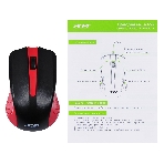 Мышь проводная Acer OMW012 черный/красный, 1200 dpi, USB, кнопки - 3, фото19