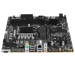 Материнская плата MSI PRO B760M-P DDR5, LGA 1700, Intel B760, 4xDDR5, 4xSATA, 2xM.2, 1xPCIe 4.0 x16, 2xPCIe 3.0 x1, 1xHDMI, 1xDP, 1xVGA, 1x1Gb LAN, 4xUSB-A 2.0, 1xUSB-A 3.2 Gen 1, 1xUSB-C 3.2 Gen 2, 3x3.5 мм, 7.1, mATX, фото14