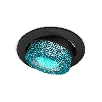 Комплект встраиваемого поворотного светильника Ambrella light XC7652063 SBK/BL черный песок/голубой MR16 GU5.3 (C7652, N7194), фото3
