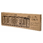 Клавиатура проводная Oklick 130M, USB, черный, фото5