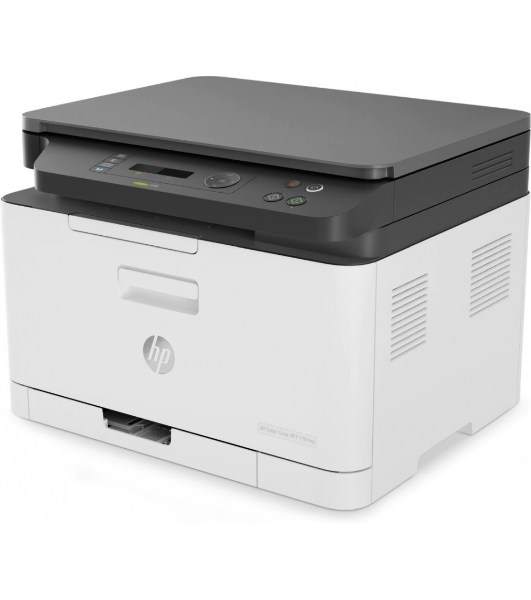 МФУ лазерное HP Color 178nw (4ZB96A), A4, цветной, печ. до 18 стр/мин. (ч/б) до 4 стр/мин. (цвет), 600 x 600 dpi, USB, RJ-45, Wi-Fi, Air Print, Mopria