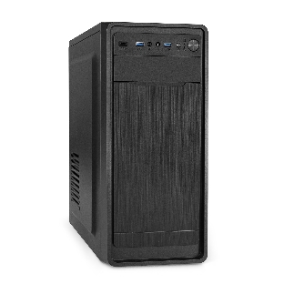Компьютерный корпус Miditower ExeGate XP-332UC-XP450 (ATX, XP450 с вент. 12см, 2хUSB 3.0/1хTypeC, аудио, черный)