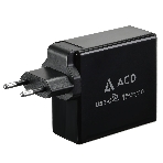 Сетевое зарядное устройство ACD-P602W-V1B 60Вт, 2xUSB 1PD+1QC, 3.6~20В/3А RTL, фото4