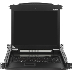 Консоль управления для KVM-переключателей ATEN (CL1000M-ATA-RG) 19', SVGA+KBD+MOUSE PS/2, с KVM-шнуром PS/2 1.8м., LCD экран 17', лат./рус. клавиатура, фото4