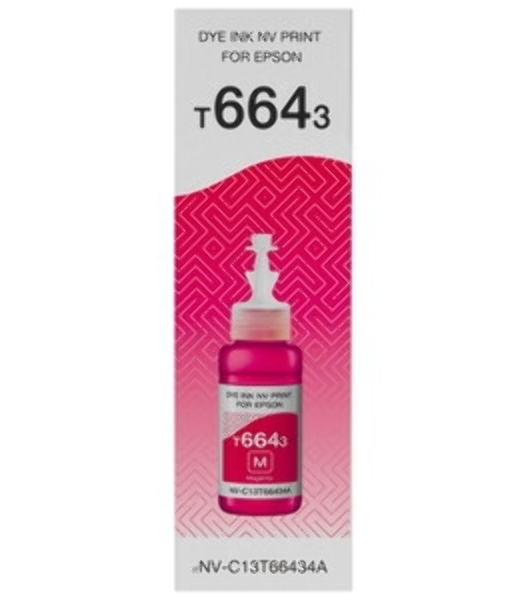 Чернила NVPrint T6643 (NV-C13T66434A) для аппаратов Epson (70 мл) Magenta совместимые