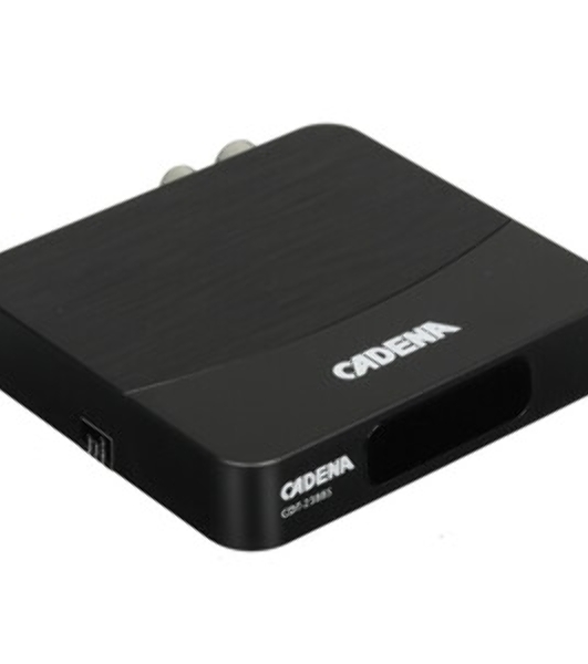 Приставка для цифрового ТВ Cadena CDT-2388S черный, DVB-T2, DVB-T, HDMI, USB 2.0