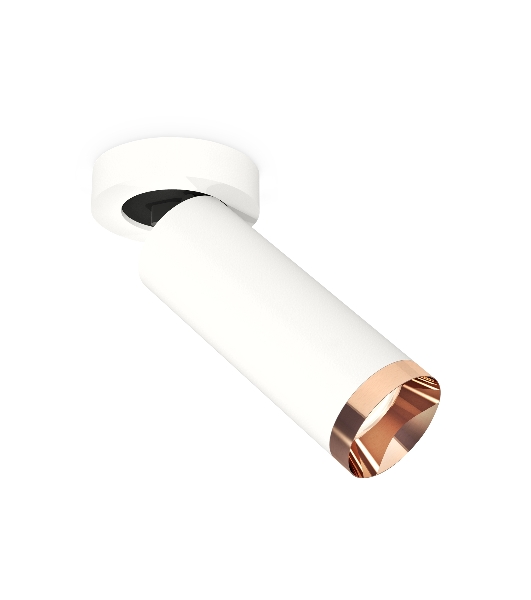 Светильник Ambrella Light XM6342205 SWH/PPG белый песок/золото розовое полированное MR16 GU5.3 (A2228, C6342, N6135)