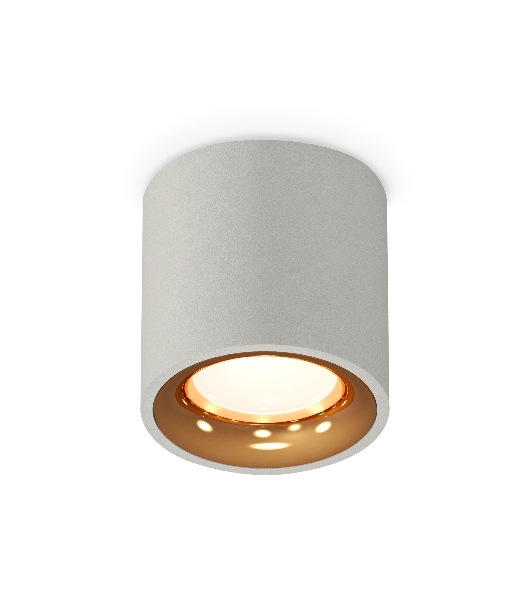 Светильник Ambrella Light XS7533024 SGR/PYG серый песок/золото желтое полированное MR16 GU5.3 (C7533, N7014)