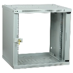 Шкаф ITK LWE3-09U64-GF LINEA WE 9U 600x450 мм дверь стекло серый, фото 1