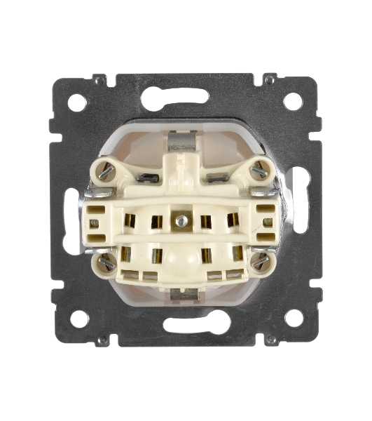 Розетка Legrand Valena 774220 влагозащищенная IP44 с заземлением с крышкой и защитными шторками (белая)
