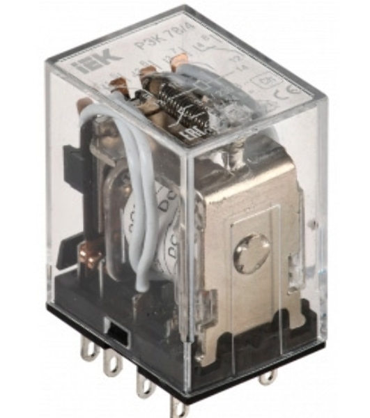 Реле РЭК 78-4 3А 24В DC IEK RRP20-4-03-024D