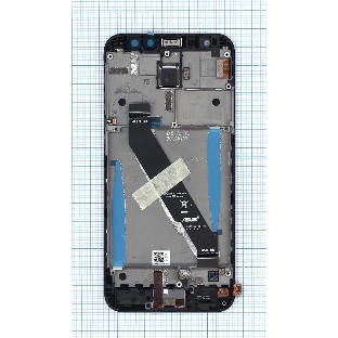 Дисплей для Asus Zenfone 4 Selfie Pro ZD552KL черный с рамкой