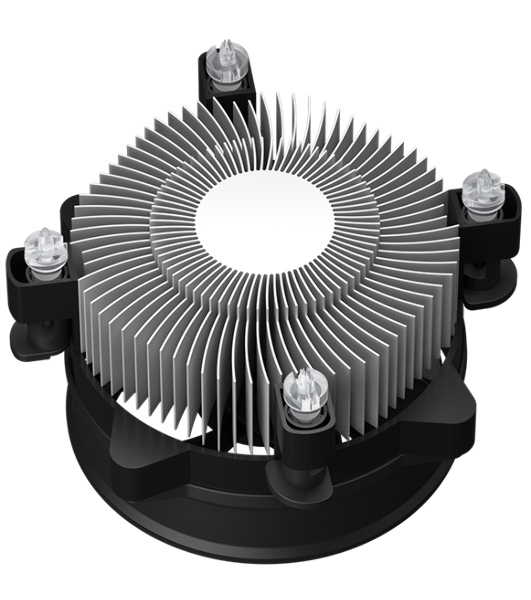 Кулер PcCooler R120-XXNIXX-GL черный 95мм алюминий 2700rpm 27.8db 4-pin 95W 70мм