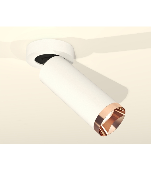 Светильник Ambrella Light XM6342205 SWH/PPG белый песок/золото розовое полированное MR16 GU5.3 (A2228, C6342, N6135)