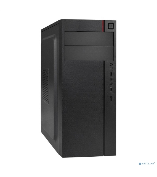 Компьютерный корпус Miditower ExeGate AA-440-AA450 (ATX, AA450 8 см, 2*USB, аудио)