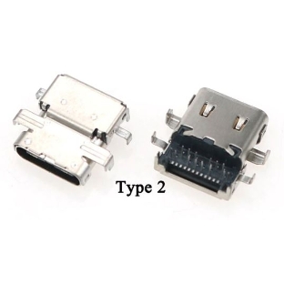 Разъем USB TYPE-C для ноутбука Lenovo ThinkPad E480 E485 E580 E585 R480 E590 VER-2