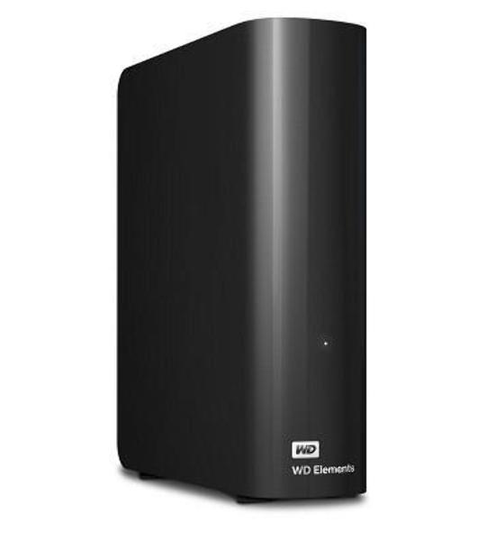 Внешний HDD 3.5' Western Digital Elements Desktop, 6TB, USB 3.2 Gen 1 Type-A, 5400 rpm, черный