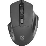 Мышь беспроводная Defender Datum MB-345 черный, 1600 dpi, радиоканал, USB, кнопки - 4, фото10