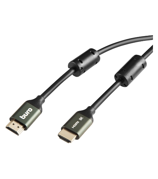Кабель аудио-видео Buro HDMI (m)/HDMI (m) 5м. феррит.кольца позолоченные контакты черный