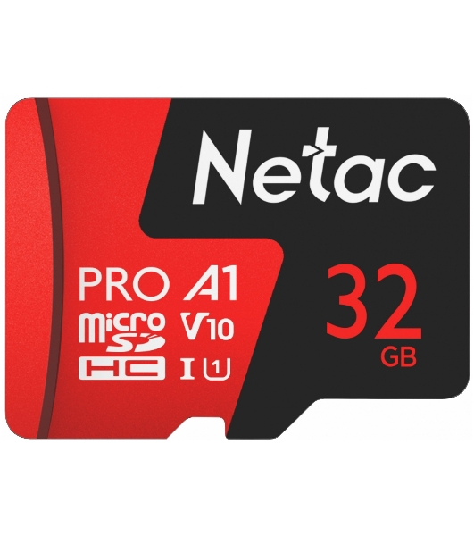 Флеш карта MicroSD card Netac P500 Extreme Pro 32Gb, retail version w/SD adapter