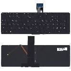 Клавиатура для ноутбука HP Envy X360 15-U000 черная без рамки с подсветкой, фото3