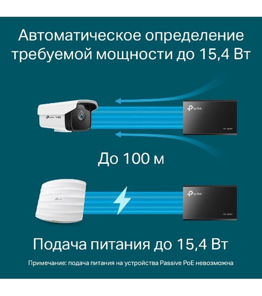 Адаптер инжектор TP-Link SMB TL-PoE150S PoE