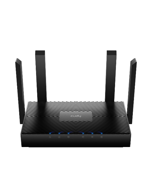 Роутер Cudy WR3000 AX3000 10/100BASE-TX/Wi-Fi черный