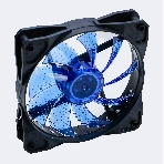 Вентилятор для корпуса Digma DFAN-LED-BLUE черный, 120 мм, 1200 об/мин, 23 дБ, 4 pin, фото3