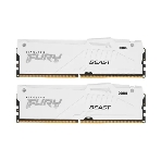 Оперативная память Kingston Fury Beast, DDR5, 32Gb (2x16Gb), 6000MHz, CL36, DIMM, с радиаторами, RGB, белый, фото8
