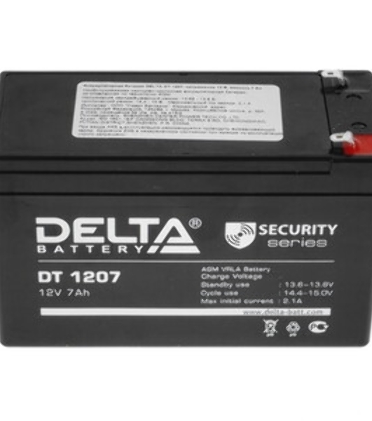 Батарея для ИБП Delta DT 1207 (12V, 7Ah)