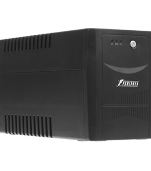 Источник бесперебойного питания PowerMan Back Pro 2000VA PLUS черный (interface+soft)