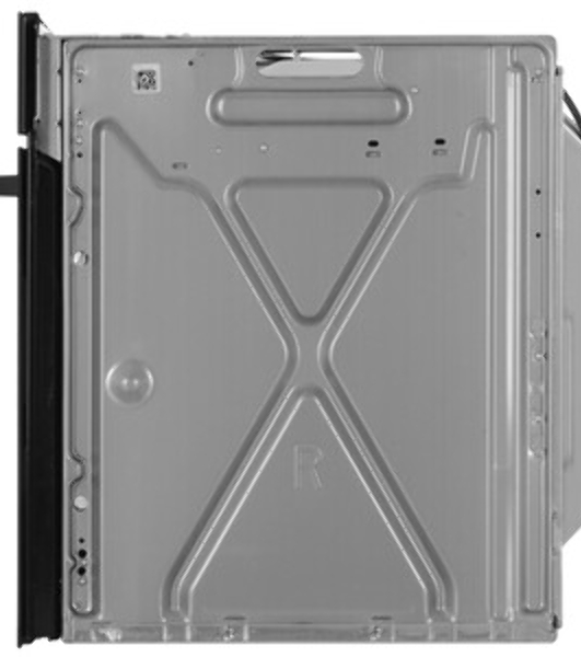 Духовой шкаф с паром Electrolux EOD5C70BZ SteamBake,цвет -черный, утапливаемые переключатели, таймер отключения, отложенный старт, будильник, хромированные направляющие из нержавеющей стали Easy Entry, телескопические направляющие FlexiRunners (1 ур) с изменением высоты установки, 3 стекла, каталитическая очистка