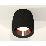 Светильник Ambrella Light XS1142005 SBK/PPG черный песок/золото розовое полированное MR16 GU5.3 (C1142, N7035), фото3