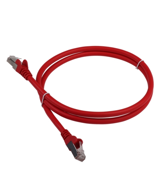 Патч-корд Lanmaster LSZH FTP кат.6, 2.0 м, красный