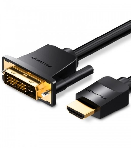 Кабель Vention HDMI 19M/DVI-D Dual link 25M - 3 м