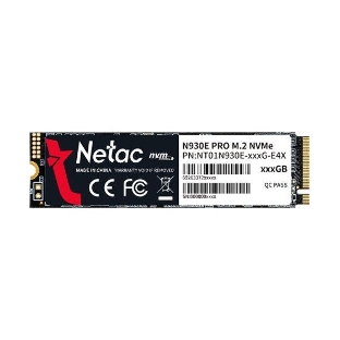 Накопитель SSD Netac N930E Pro, 128Gb, PCIe 3.1 x4, M.2 2280, NVMe, R/W 970/650