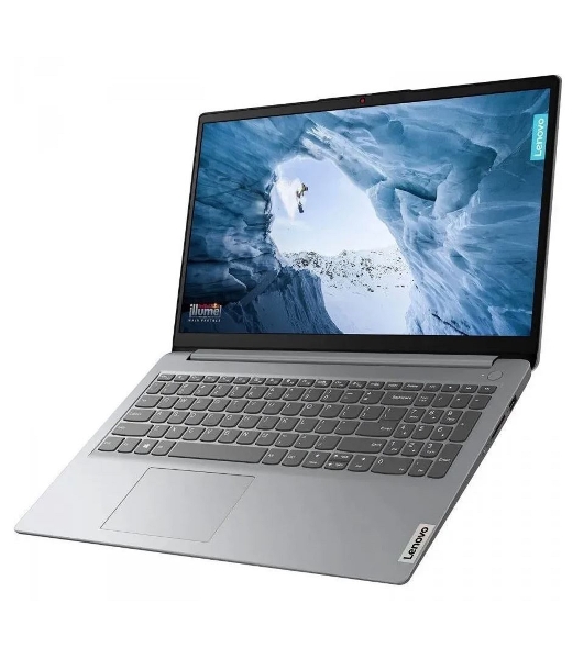 Ноутбук 15.6' FHD LENOVO IdeaPad 1 grey (Core i5 1235U/8Gb/256Gb SSD/VGA int/noOS) (82QD00ASRK)