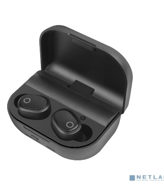 Наушники TWS Defender Twins 639 черный, внутриканальные, Bluetooth, до 4 ч