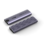 Внешний корпус NETAC WH51 NT07WH51-32C2 для SSD M.2 SATA/NVMe -> USB3.1 Type-C Алюминий, фото4