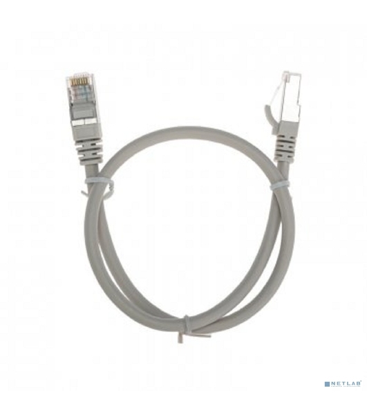 Патч-корд F/UTP Rexant cat.6, RJ45-RJ45, экранированный, 26AWG, LSZH, серый, 0.5 м
