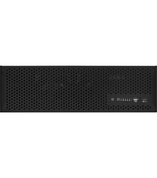 Серверный корпус ExeGate EX293908RUS Pro 3U450-09 (RM 19', высота 3U, глубина 450, БП 600RADS, USB)