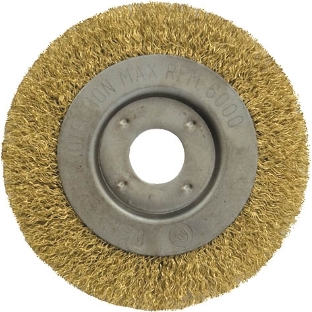 Кордщетка FIT 39065колесо желтая 125мм