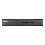 Видеорегистратор 4-х канальный IP c PoE, 1 VGA до 1080Р, 1 HDMI до 1080Р, двустороннее аудио, 1 SATA для HDD до 6Тб, 4х100M PoE, 1 RJ45 10M/100M, 2 USB, -10°C...+55°C, DC48В, 10Вт макс (без HDD), ≤1кг (без HDD), фото 1