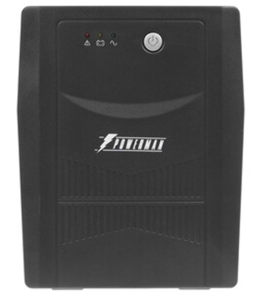 Источник бесперебойного питания PowerMan Back Pro 2000VA PLUS черный (interface+soft)